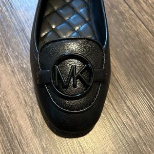 Michael Kors- size 8.5 Black Lillie Moc Flats